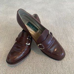 Cole Haan Italian Leather Heeled Loafers